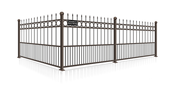 Ornamental Steel fence installation for the Cedar Valley area.