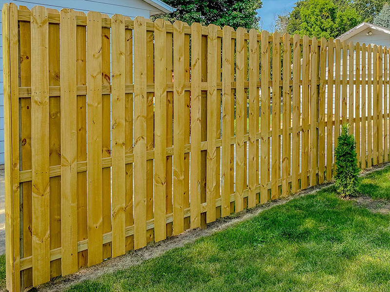 Residential Wood Fence - Cedar Valley