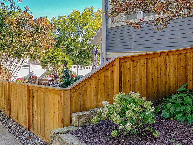 Wood Fence - Cedar Valley