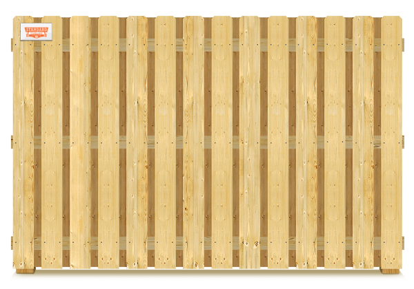 Shadowbox Wood Fencing